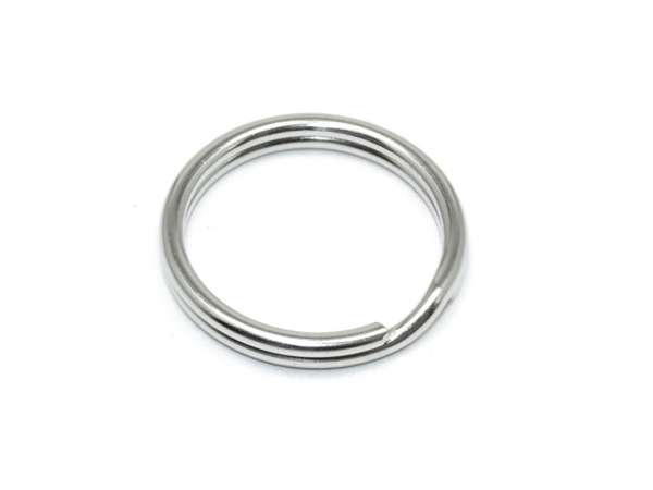 AISI 304 Брелок-кольцо стальной. 20 мм