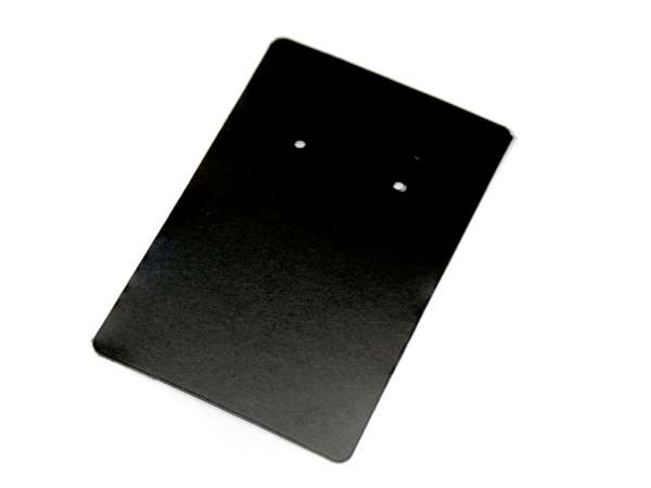Карточки для серег черные. 9 х 6 см. 10 шт.