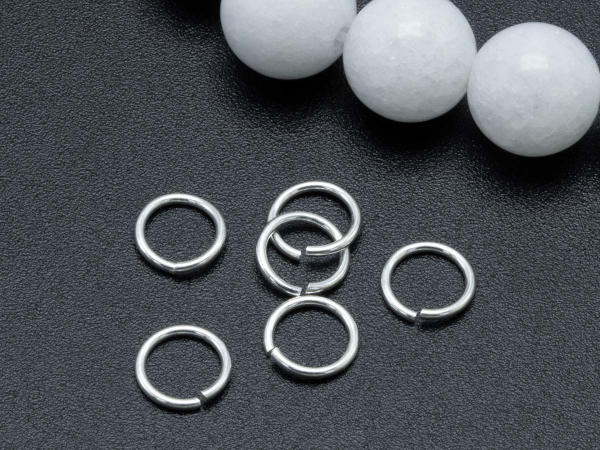 Серебро 925° Кольцо соединительное. 6 х 0,7 мм