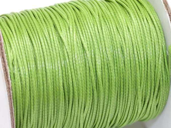 Шнур хлопок-нейлон 0,8 мм зеленый. 1 м