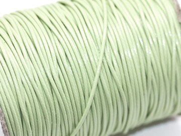 Шнур хлопок-нейлон 1,5 мм светло-зеленый. 1 м