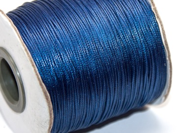 Шнур хлопок-нейлон 0,5 мм темно-синий. 1 м
